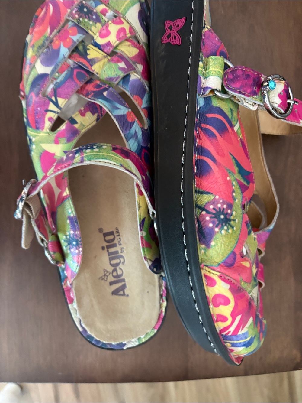 Alegria SZ40 euro USA 9.5-10 worn one PG Lite comfort - Picture 11 of 13